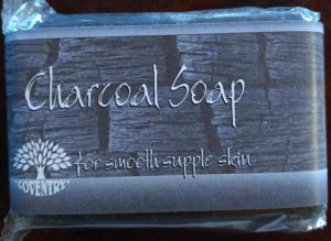 Charcoal handmade soap