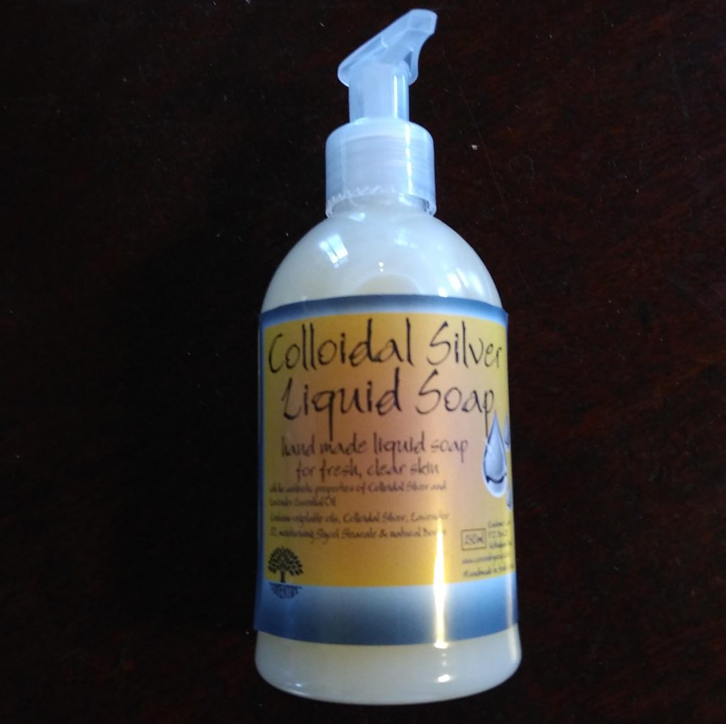 200ml Colloidal Silver Liquid Soap Coventry Natural Soaps